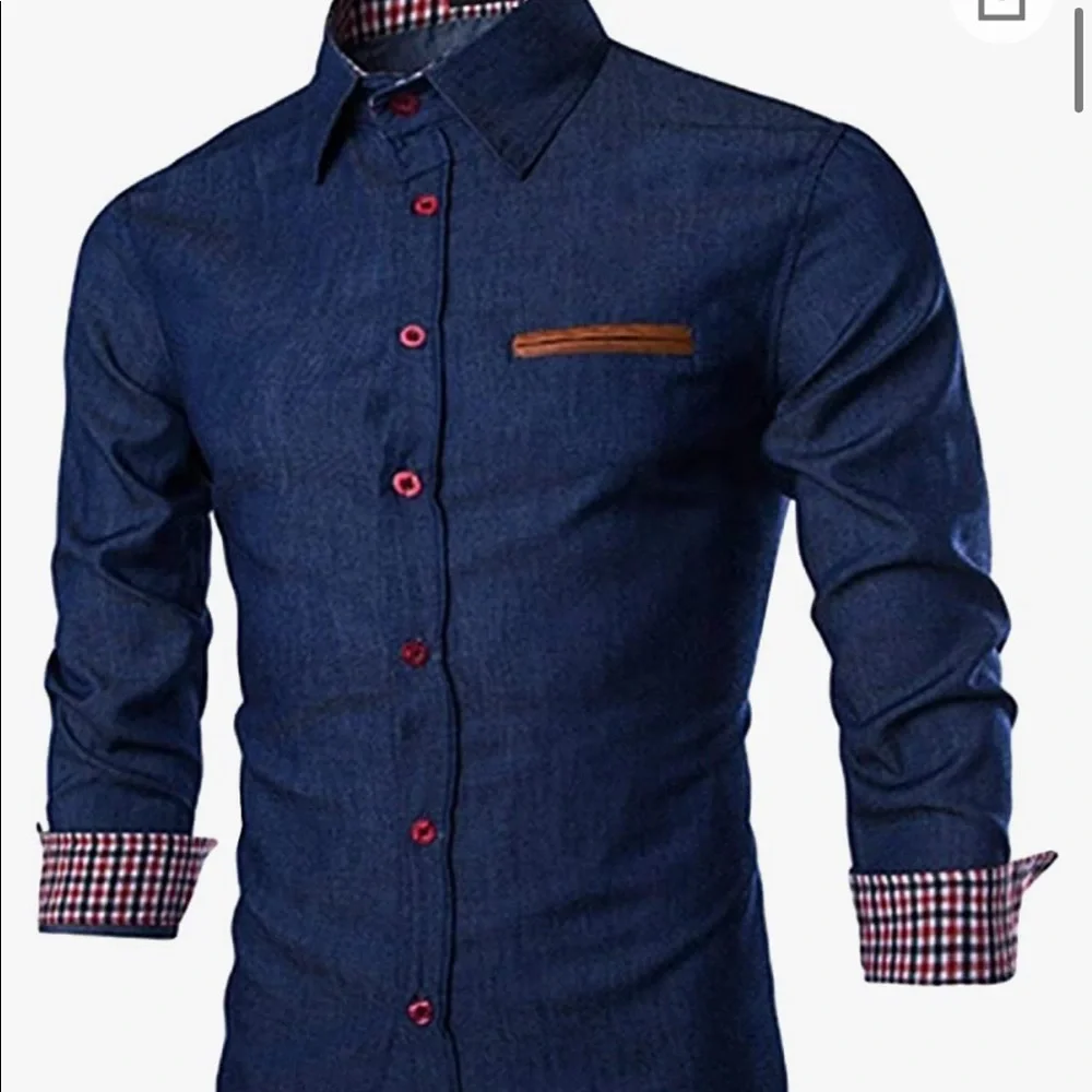 Men’s Button Up - Picture 1 of 3